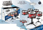 Toddler Drum Set Kids Jazz Drum Kit Educational Percussion Musical Instruments Toy Playset Christmas Birthday Gift for Boys Girl