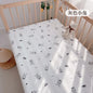 1pcs 130*70CM Breathable Cotton Fitted Crib Sheets for Baby Crib Mattress Cover Soft Bedding Set of Solid Color Infant Bed Sheet