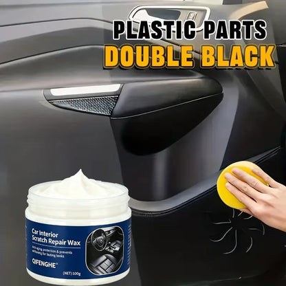 Automotive Interior Maintenance Wax Scratch Restorer Anti Aging Care Agent for Car Leather Plastic Parts