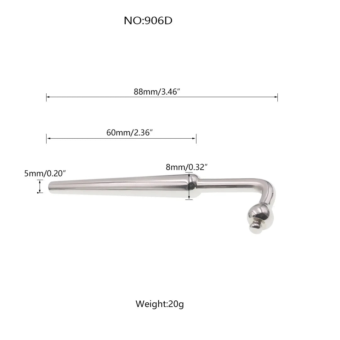 Male Eye Stick Urethral Insertion Stick Pulse Pulling Bead Urinary Blockage Ultra Long Stainless Steel Masturbation Orgasm Tool