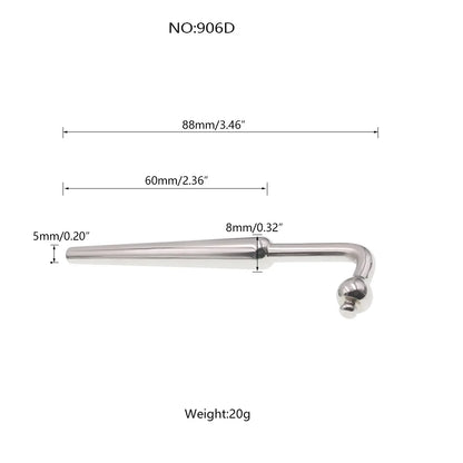 Male Eye Stick Urethral Insertion Stick Pulse Pulling Bead Urinary Blockage Ultra Long Stainless Steel Masturbation Orgasm Tool