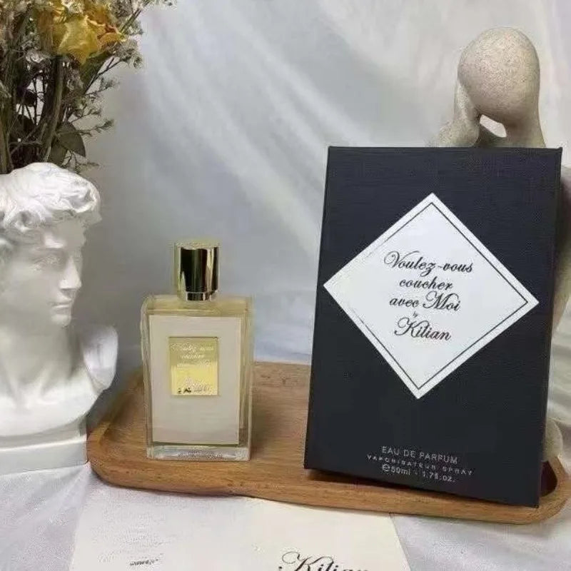 KILIAN Unisex Eau Parfum 50ml – Long Lasting Warm Spicy Woody Floral Oriental Scent Fresh Unique Niche Fragrance with 8 Variants