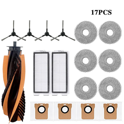 For JONR P20 PRO / T5 Pro Robot Vacuum Cleaner Accessories Main Side Brush Hepa Filter Mop Cloth Replacement