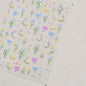 1Sheet 5D Soft Embossed Relief Nail Stickers Cute Daisies Self Adhesive Slider Stickers Press On Nails DIY Japanese Nail Art Dec