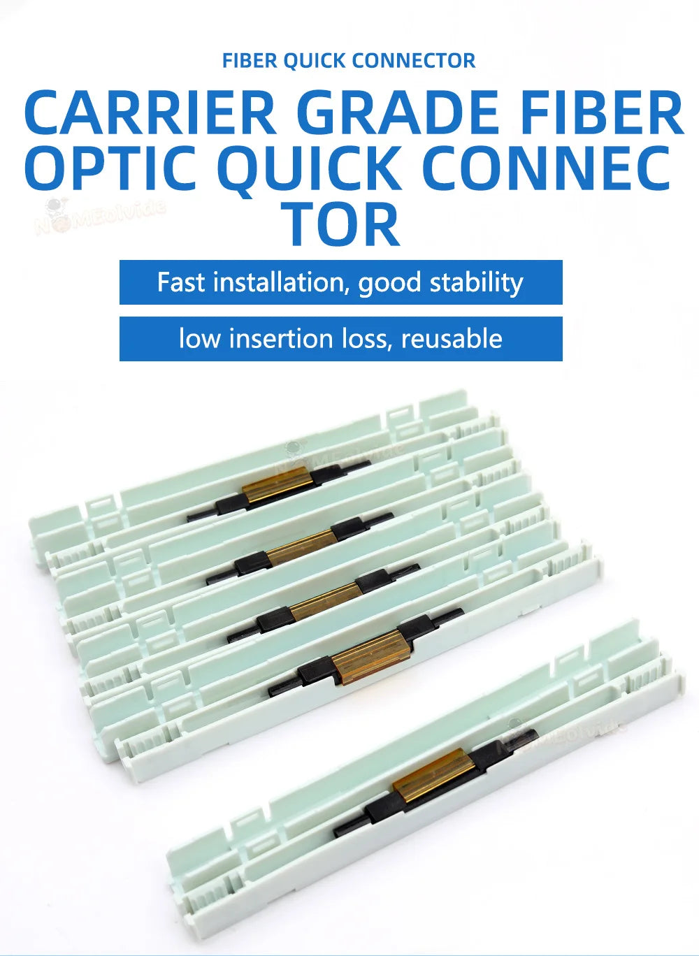 L925BP Fiber Optic Mechanical Splice for Drop Cable Splice Bare Fiber Cold Connector with Housing Mechanical Splice Big sale