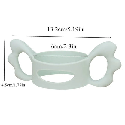 Classic Feeding Bottle Handles Soft Compatible Silicone Baby Nursing Bottles Handles Easy to Carry Handles for Hegen Bottle Size