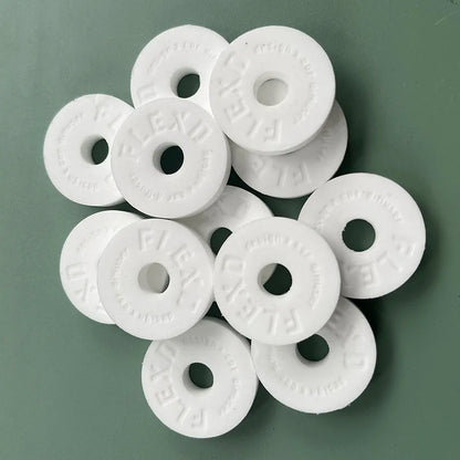 Scent Free 12Pcs Car Air Freshener Replacement PE Slices Add Essential Oil Manually Fit Most Car Perfume Accessories