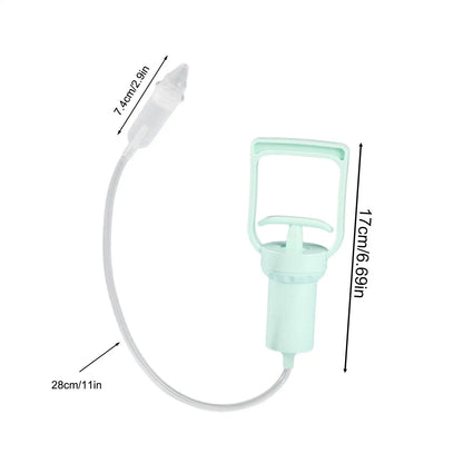 Baby Nasal Aspirator Powerful Hand Pump Safe Comfortable Nose Cleaner For Newborns Toddlers Kids Portable Relief Mucus Remover