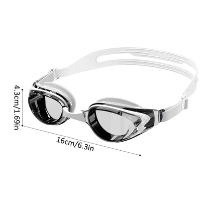 Professional Swimming Goggles Anti-fog Waterproof Swim Eyewear Swim Glasses No Leaking 100% UV Protection For Men Women Adult