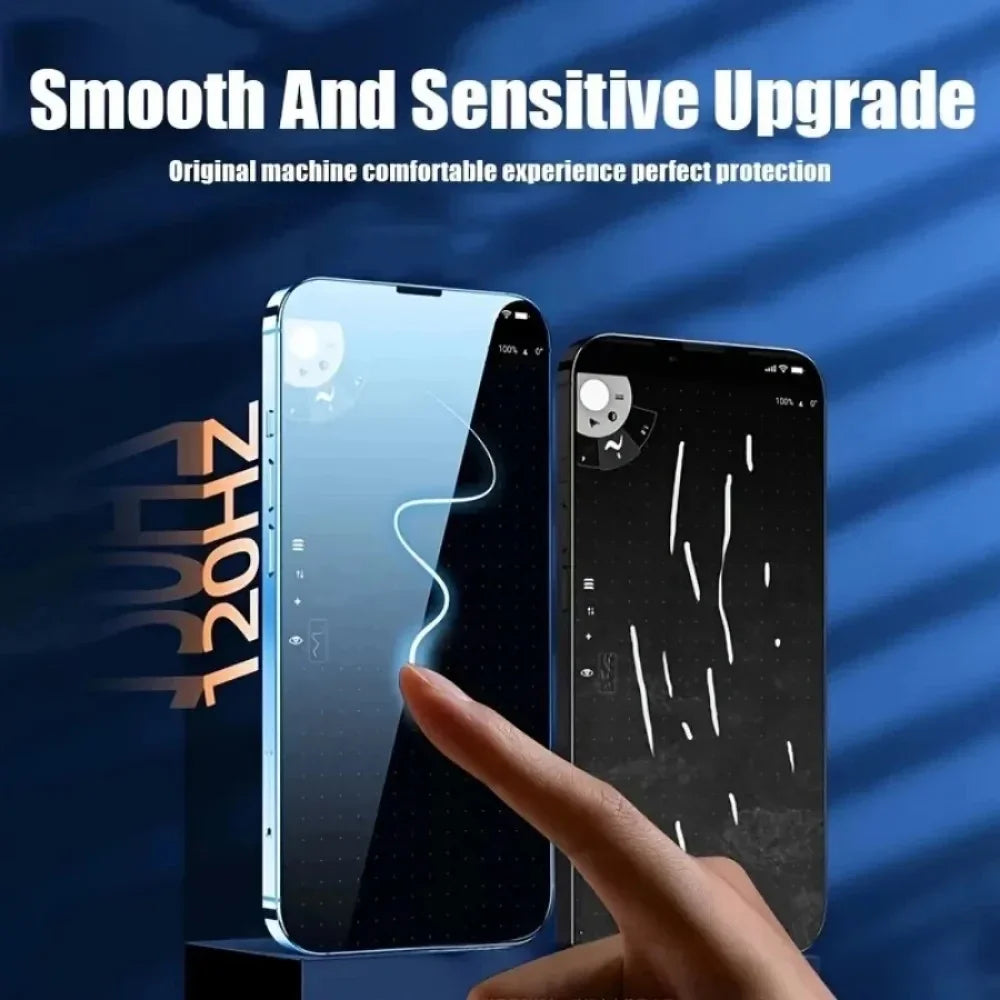 2-4PCS Full Cover Tempered Glass Screen Protector For iPhone17 15 14 13 12 Pro Max Protection Glass For iPhone 13 14 16 Pro Max