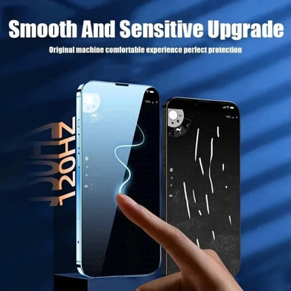 2-4PCS Full Cover Tempered Glass Screen Protector For iPhone17 15 14 13 12 Pro Max Protection Glass For iPhone 13 14 16 Pro Max
