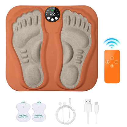 3D Smart Foot Massage Pad Feet Massager Improve Blood Circulation Relax Muscles Slim Legs Foot Pad Rechargeable