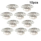 10 Pcs Cabinet Air Vent Grill Cover Metal Cupboard Round Ducting Ventilation 19-53mm For Home Decoration Hardware Accessories