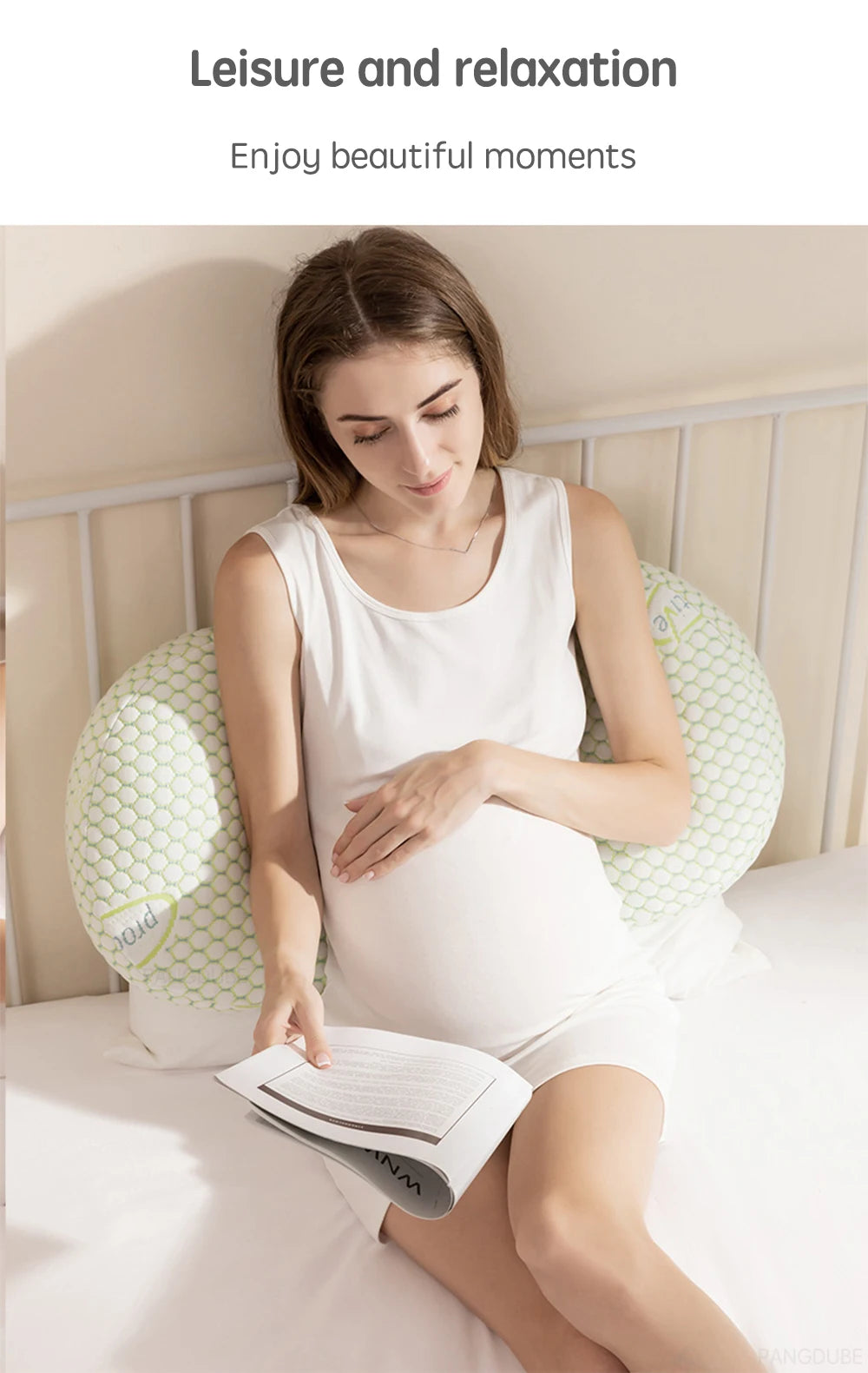 PANGDUBE Multifunctional Pregnancy Pillow for Pregnant Women Pregnant Pillow Breastfeeding Cushion Maternity Sleeping Pillow