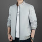 Men's Autumn Fashion Baseball Jackets Long Sleeve Stand Collar Loose Outwears Coats Sport Casual Slim Fit Business Jacket Male