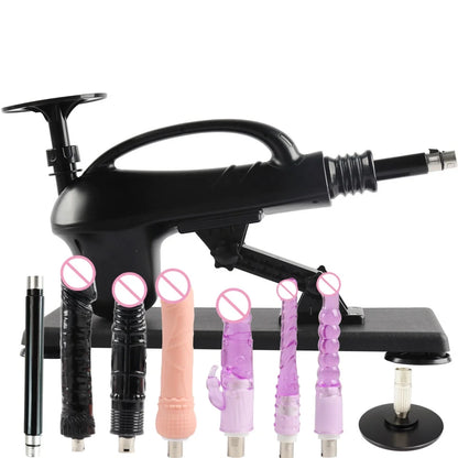 FREDORCH Upgraded Sex Machine for Women with Dildos Automatic Masturbation Machine Pump Gun Love Machine Couple Sex Toys