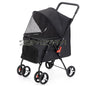 Portable Pet Stroller Dogs Cats Carrier Small Pet Stroller Foldable Suitable Outdoor Travel Dog Cat Supplies