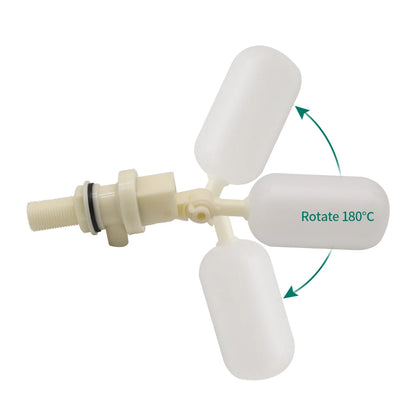 Farm Cattle Sheep Dog 1/2" Automatic Waterer Bowl Float Valve Plastic Fish Tank Aquarium Water Humidifier Valve Livestock Tool