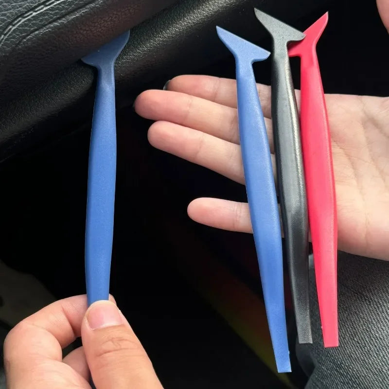 Scraper Blades Car Vinyl Wrap Tools Squeegee Rubber Seals Auto Detailing Supplie Scraper for PPF Installation Edge Pressing Gaps