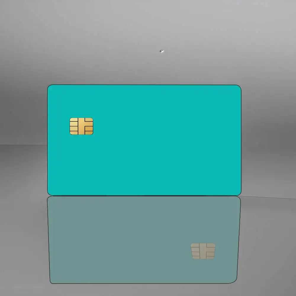 Solid Color 1 Set Of 4 Pcs Matte Film Cover Skin Sticker For Credit Card Bank Debit Bus Card