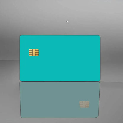Solid Color 1 Set Of 4 Pcs Matte Film Cover Skin Sticker For Credit Card Bank Debit Bus Card
