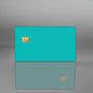 Solid Color 1 Set Of 4 Pcs Matte Film Cover Skin Sticker For Credit Card Bank Debit Bus Card