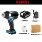 1200/1800N·m Brushless Cordless Electric Wrench Set 1/2" Car Truck Repair Screwdriver Power Tool Impact Drill Rechargable with 1 Battery