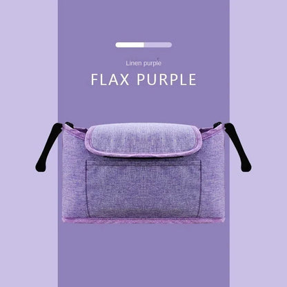 Stroller Bag Baby Diaper Mummy Bag Large Capacity Stroller Organizer Cup Holder Feeding Bottle Stroller Accessories Hanging Bag