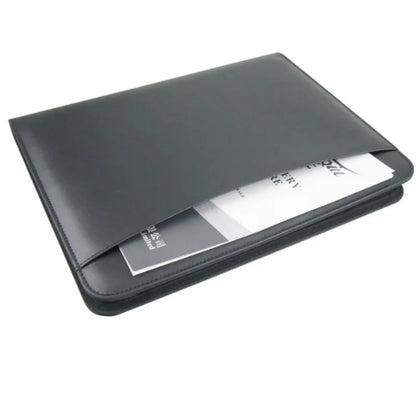 Multifunctional 433 A4 Conference Folder Business Stationery Folder Leather Contract File FoldersTravel Document Folder