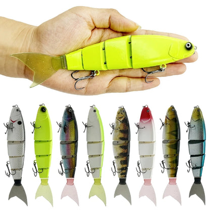 11.5cm/18.5g Balam Glide Bait Catfish Joint Giant Hard Bait Swimbait for Pike Bass Saltwater Glide Bait Leurre De Pêche