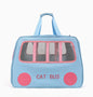 Multifunctional Pet Travel Trolley Case Portable Cat/Dog Carrier Bag Zipper Closure-Foldable Solid Pet Luggage Outdoor Travel