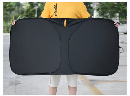 Car Front Window Windshield Sun Shade Cover Summer Sunscreen UV Protector Parasol Sunshade Auto Interior Accessories