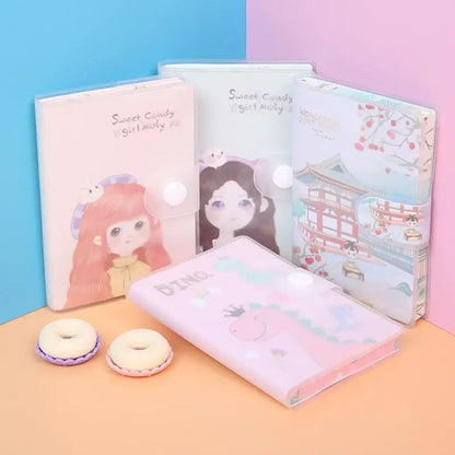 Kawaii Mini Portable Notebook Small Notepad For Daily Notes School Office Stationery Convenient To Carry Cute