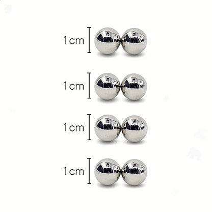 Ultra Powerful Magnetic Orbs Nipple Clamps BDSM Bondage Stimulator Clitoris Labia Nipple Creative Fidget Magnets Adult Sex Toys