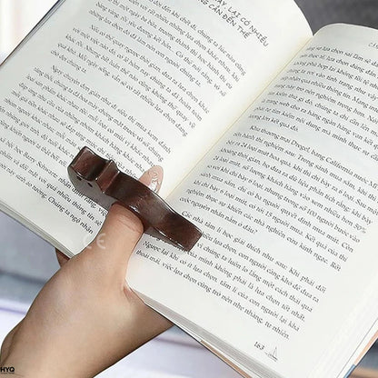 Wooden Pet Cat Dog Reading Bookmark Bookmarks Rings School Supplies Student Pages Guide Marker Marking Sign Book Page Holder