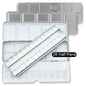 Empty Metal Watercolor Tin Palette Box With 14/26/52pcs Detachable Empty Watercolor Half Pans For DIY Travel Watercolor Palette
