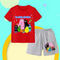 barbapapa Children's Suit for Girls Children's Clothing Girl Child Tracksuit Pajamas Kids Football Kits Korean Popular Clothes