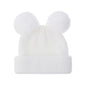 0-12M Solid Knitted Cute Pom Pom Cap Newborn Boys Girls Turban Hats Hospital Bonnets Infant Autumn Winter Headwraps Kid Headwear