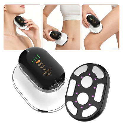 EMS RF Radio Frequency Body Slimming Machine Cellulite Massager LED Skin Tightener With Gel Optional