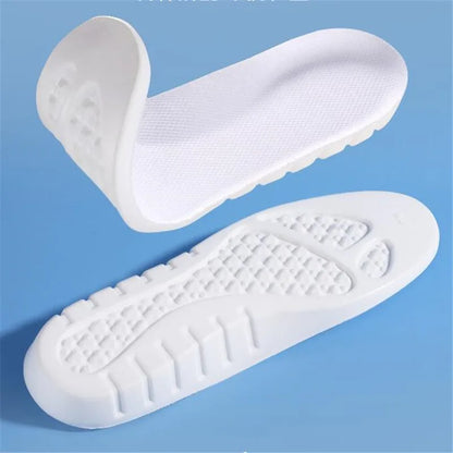 1Pair High Elasticity Memory Foam Insoles for Men Sport Insole Soft Arch Support Shoe Pads Breathable Feet Care Insert Cushion