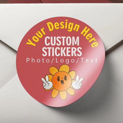 Customized Decals with Photo Upload,Personalized Stickers for Wall Art,Baby Shower Decor,Creative Party Supplies & Event Labels