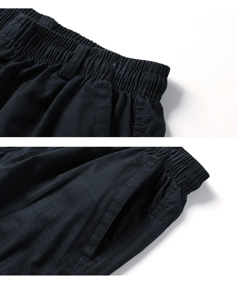 Big Size Men's Sports Casual Shorts Fashion Loose Straight Cargo Shorts Cotton Comfortable Beach Running Short Pants