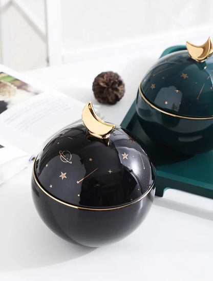 Planet Design Ceramics Pet Ashes Urns Memorial Death Cat Dog Urns Ashes Cremation Cremation Funeral Urn Anforas Pet Products