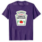 Red Ketchup Yellow Mustard DIY Costume Matching Couples Groups Halloween T-Shirt Gifts Lazy Easy Condiments Costumes Couple Tops