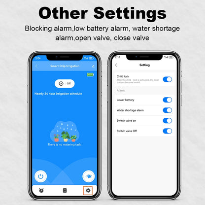 WiFi Intelligent Watering Device Timed Automatic Drip Irrigation System Remote APP Control Auto Watering for Indoor Plants