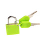 Small mini High Quality Strong Steel Padlock Travel Suitcase Diary Lock Luggage Schoolbag Anti-theft Security Padlock 2 Keys