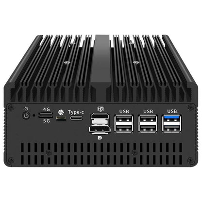 Topton Solid Firewall Mini PC Ultra 9 185H 7 155H 4x/2x 10G SFP 6*2.5G LAN Intel VPro Thunderbolt 4 2xNVMe Proxmox Home Server