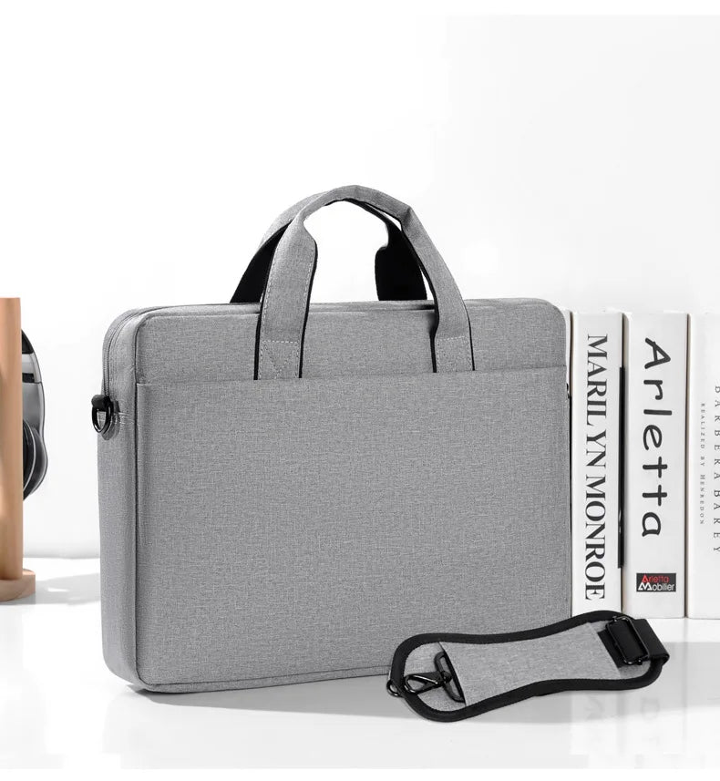 Laptop Bag Sleeve Case Shoulder HandBag Notebook Pouch Briefcases for 14 15 17 Inch Macbook Air Pro HP Huawei Asus Dell Xiaomi