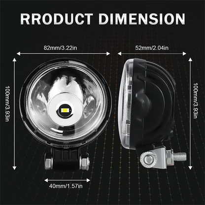 3 Inch Spotlight LED Work Light 18W Car Modified Headlight Spotlight For SUV ATV Tractor Truck Motorcycle LED Light Fog Lamp