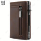 Luxury RFID Blocking Card Holder Men Wallets Money Bag Metal Credit Cardholder Aluminium Slim Thin Smart Minimalistic Wallets